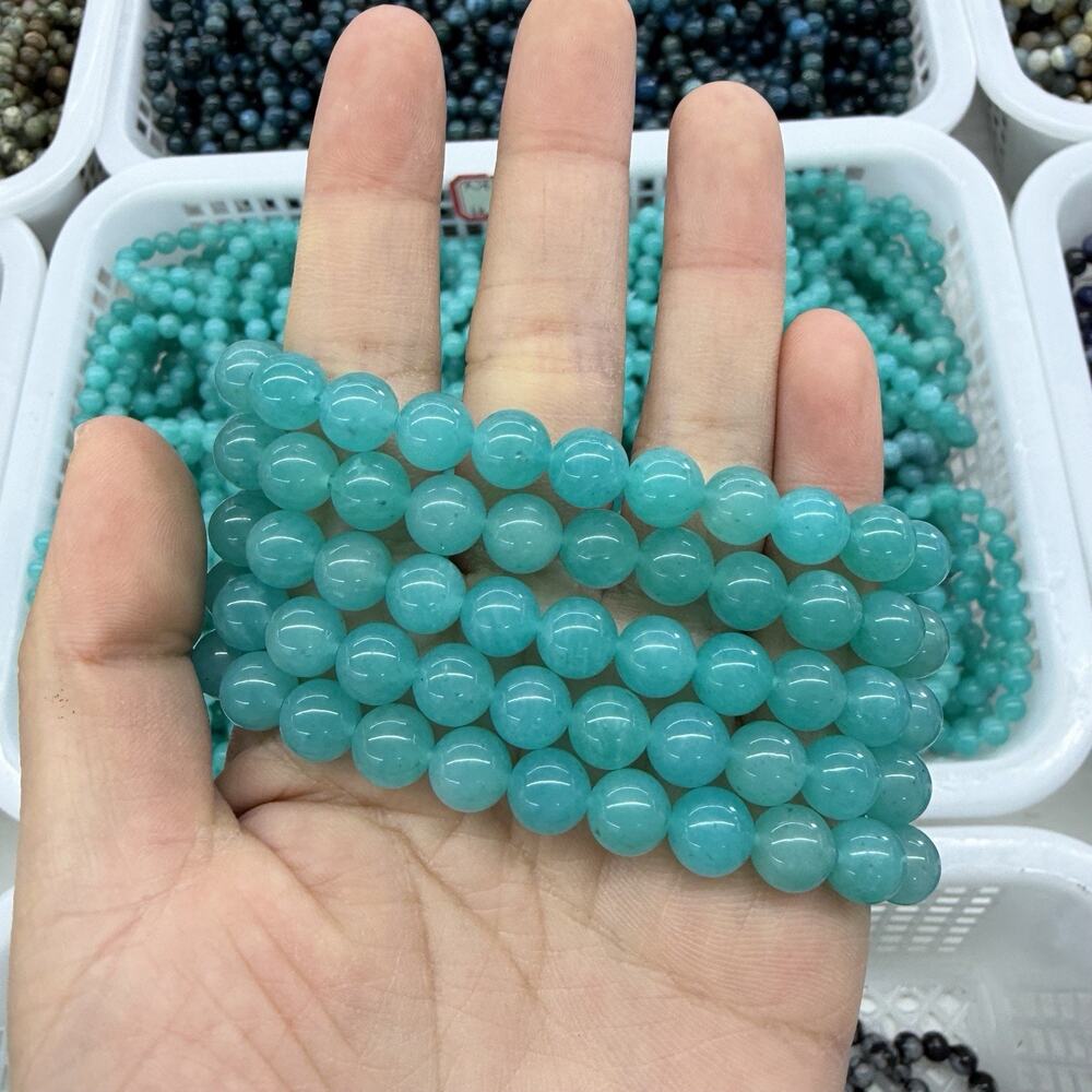 8mm amazonite bracelet AAA quality
